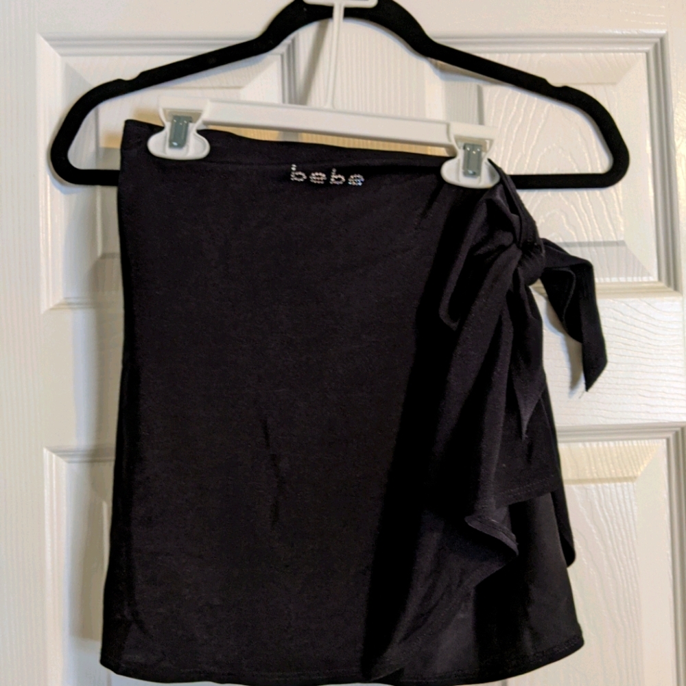 Bebe brand bathing suit sarong wrap